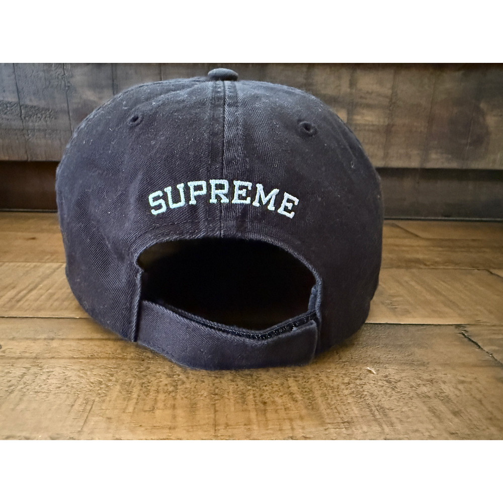 SUPREME Hat Cap Strap Back Mens One Size Black Money Baseball Hat Embroidered - Picture 4 of 7